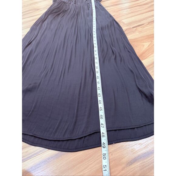 Gap Ruffle-Neck Midi Dress size medium - Picture 9 of 9